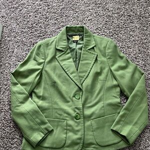 Pierre Cardin Green Blazer Women’s size 12